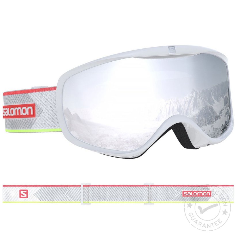 skijaške naočale SALOMON Sense white coral