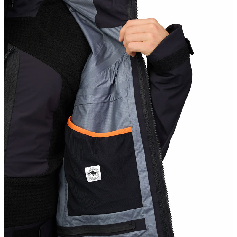 MAMMUT Eiger Nordwand Pro HS Hooded black - Jas