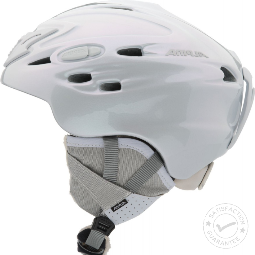 Alpina SCARA (55-59) pearlwhite-silver - Skihelm