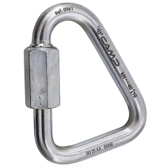 CAMP Delta Quick Link Steel 10mm - Driehoekige sluitring