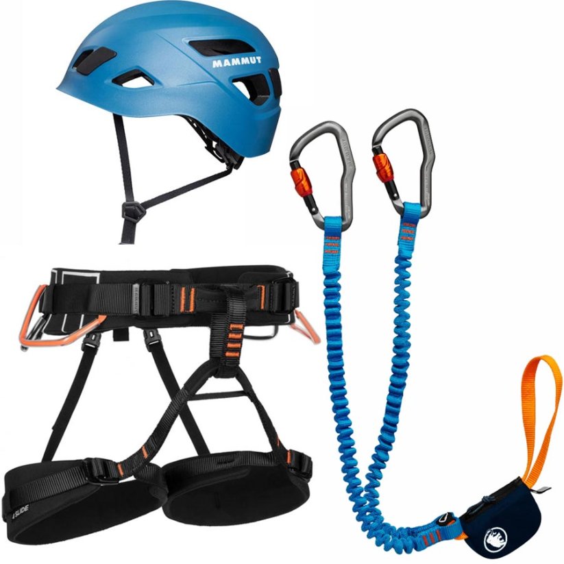 MAMMUT Skywalker Classic Via Ferrata Package blue | XtremGear.jp
