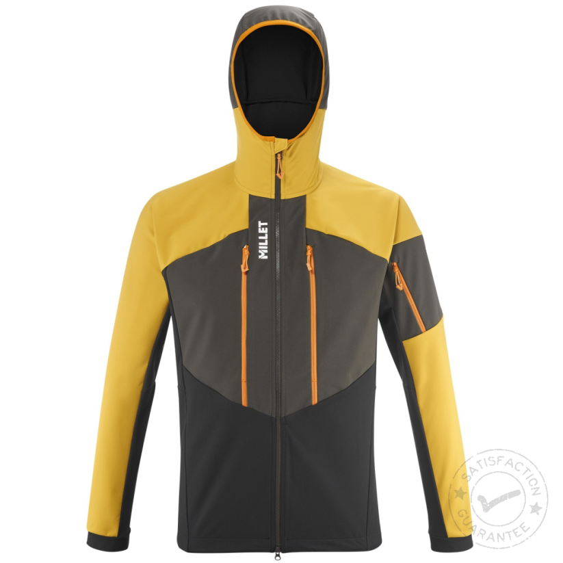 MILLET White Shield M Black/safran - Windjak