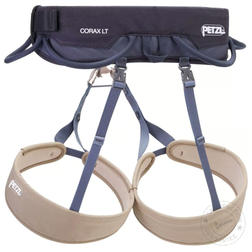 PETZL Corax LT dark grey - Klatresele