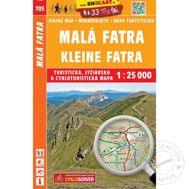 карта SHOCart: Malá Fatra 1:25 000