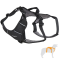 Mountain Paws 3-Strap Dog Harness XL noir - Harnais pour chien
