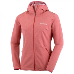 COLUMBIA W Heather Canyon Softshell Jkt crimson - jope