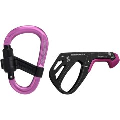 MAMMUT Smart 2.0 Belay Package pink - Sistema de aseguramiento