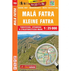 Mapa SHOCart: Malá Fatra 1:25 000
