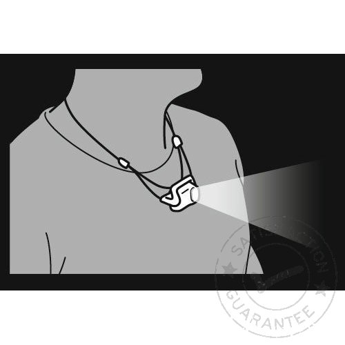 PETZL Bindi orange - Lampada frontale