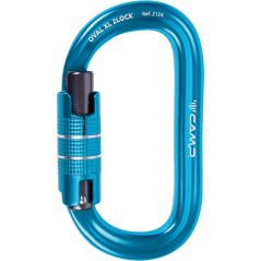 CAMP Oval XL 2Lock blue - Карабін