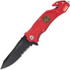 MAGNUM Fire Fighter rosso - Coltello da tasca