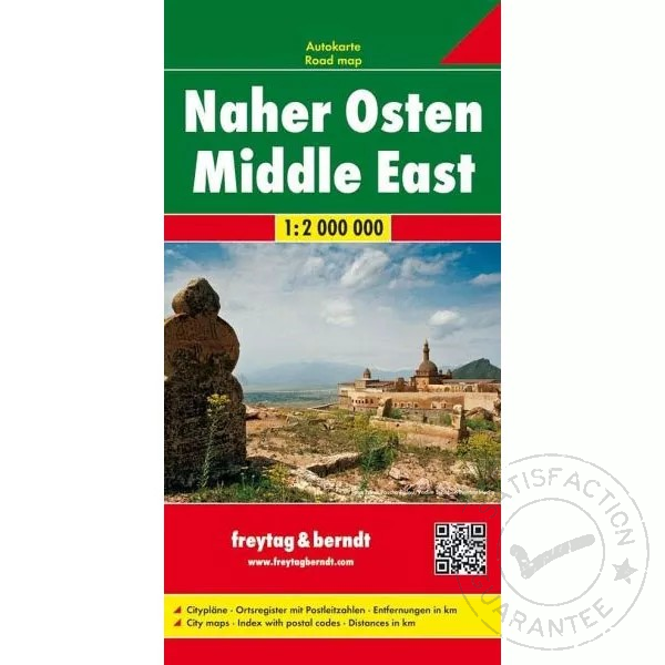 road map Middle East 1:2.000.000