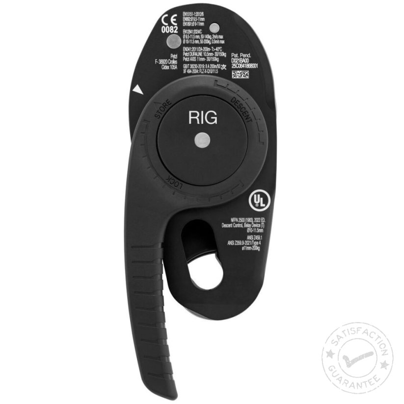 Десандьор PETZL Rig XT black