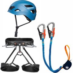 MAMMUT Skywalker Pro Via Ferrata Package blue