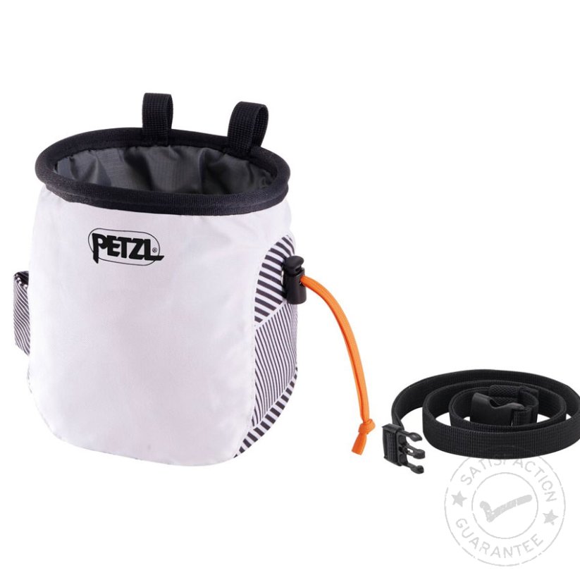 Торбичка за магнезий PETZL Saka Chalkbag white dazzle