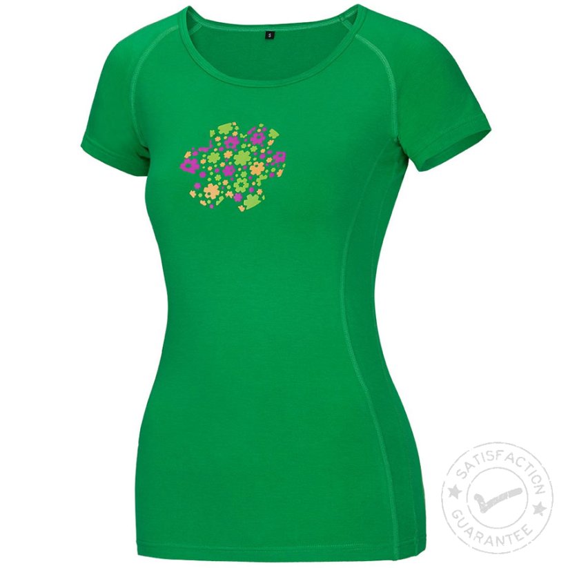 OCÚN Bamboo T Meadow Women spring green póló