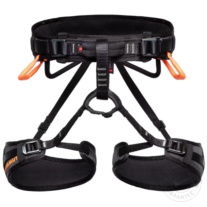 Arnés MAMMUT Ophir 4 Slide black-safety orange