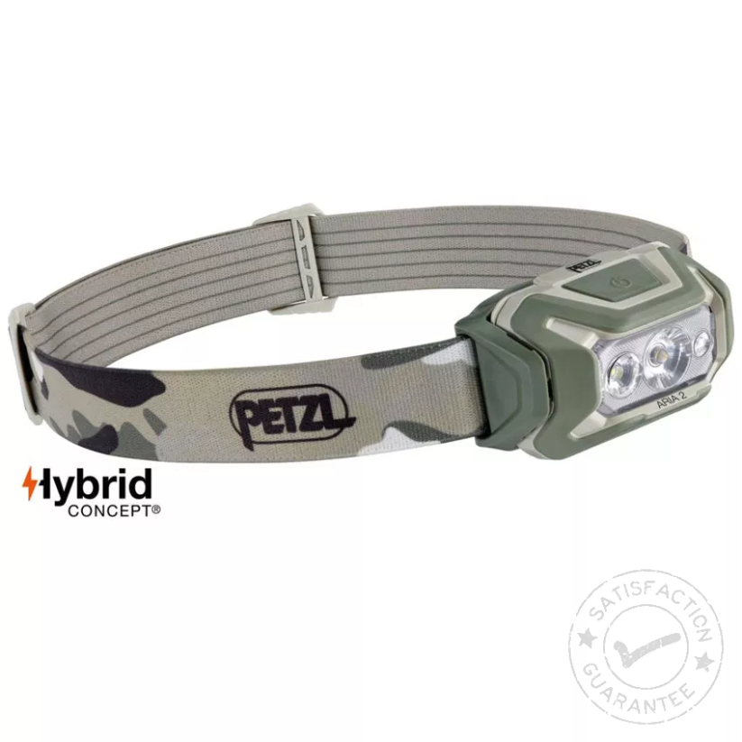 PETZL Aria 2 RGB camo - čeona svjetiljka