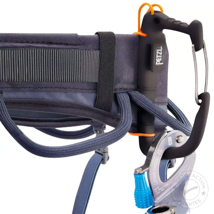 PETZL Corax LT dark grey - Klatresele