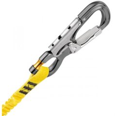 PETZL Eashook Open nero - Connettore