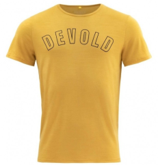 DEVOLD Logo Merino 130 Tee Man Arrowwood
