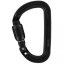 karabina PETZL Sm'D Screw Lock black