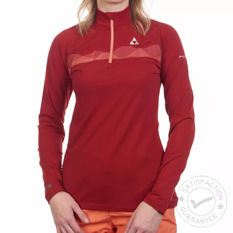 Тениска FISCHER Going II Women red chili