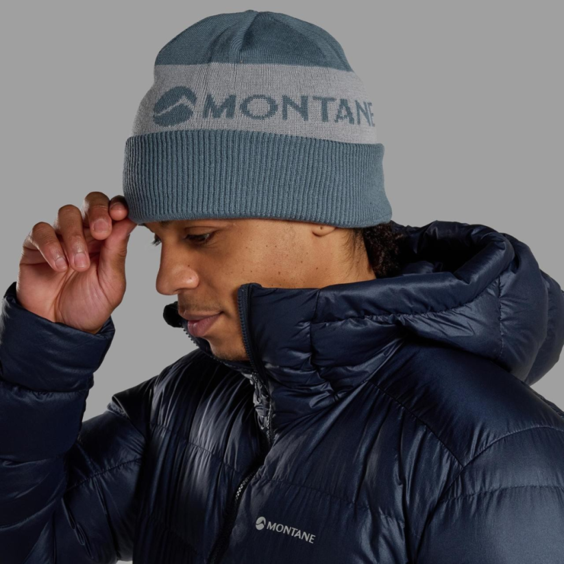 Căciulă Montane Logo Cuffed Beanie stone blue