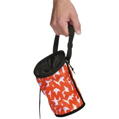 MAMMUT Gym Print hot red - Chalkbag