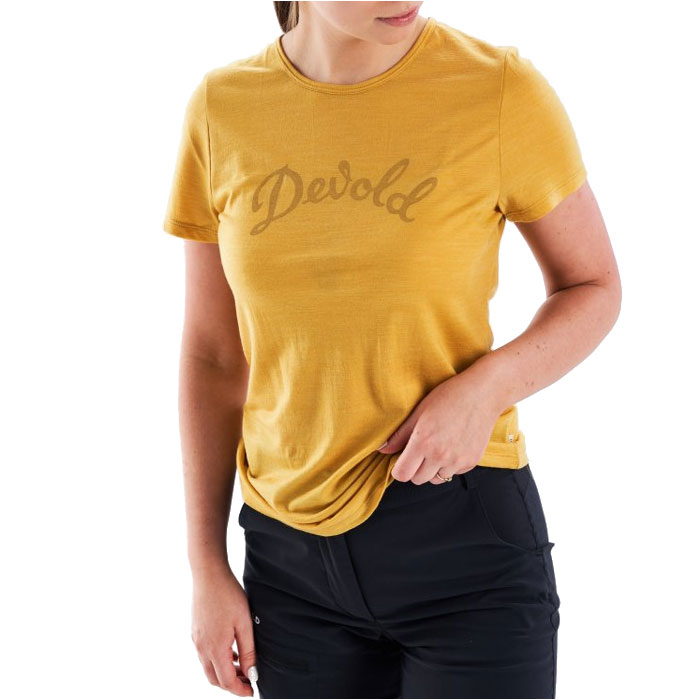 DEVOLD Myrull Merino 130 Tee Woman arrowwood