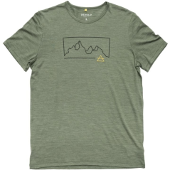 DEVOLD Active Outline Tee Man forest - T-särk
