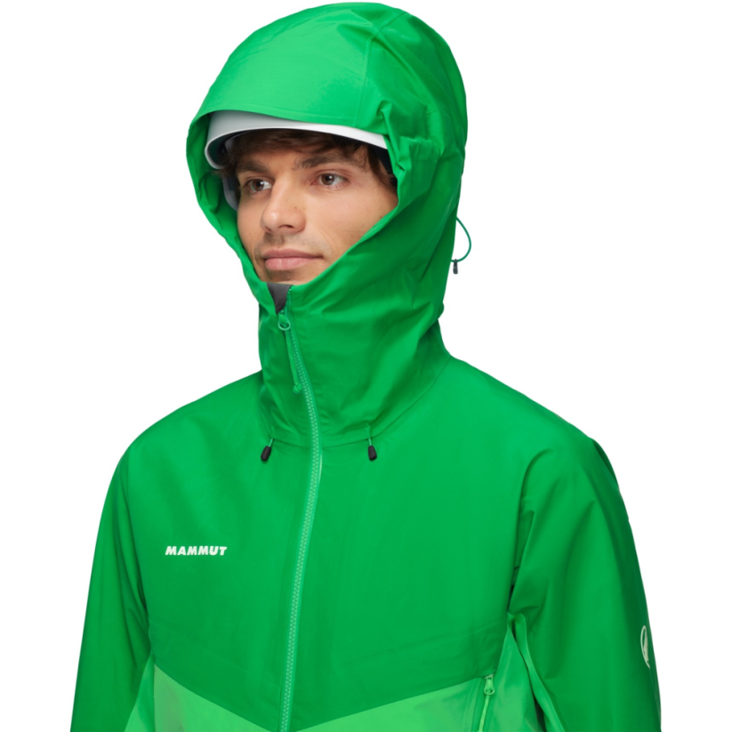 MAMMUT Crater IV HS Hooded aurora-pinea - windjak
