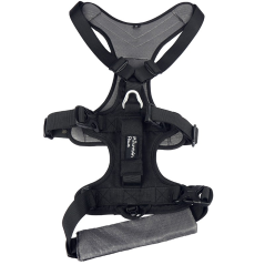 postroj pre psa Mountain Paws 3-Strap Dog Harness XL black