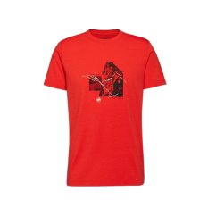 MAMMUT Mountain T-Shirt 4208m mammut red - T-särk
