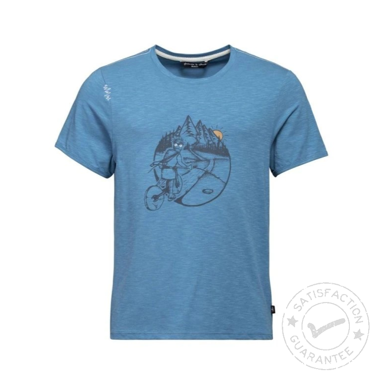 CHILLAZ Homo Mons Velo blau - T-shirt