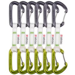 Kompleta za penjanje OCÚN Hawk QD Wire BIO-DYN 6-pack green