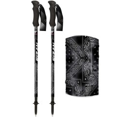 FIZAN Compact MS black - トレッキングポール