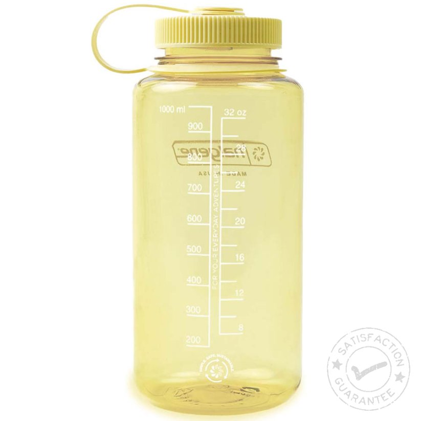Sticlă de apă NALGENE Wide Mouth Sustain 1.0 L butter