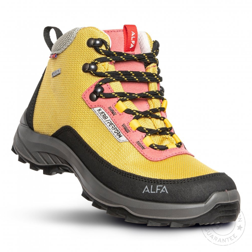 ALFA Kjerr Perform GTX W yellow Dames schoenen Schoenmaat UK 6.5