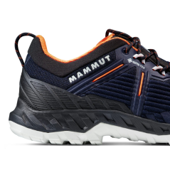 boty MAMMUT Alnasca Knit III Low GTX marine-black