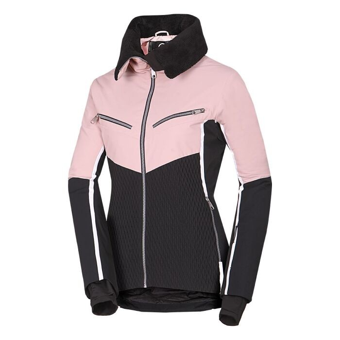 bunda NORTHFINDER Kelley rose-black - Veľkosť: XS