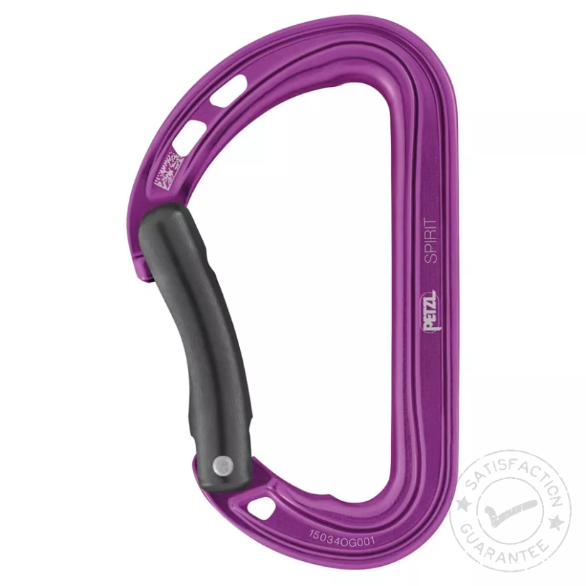 PETZL Spirit Bent violet - Karabiner
