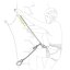PETZL Scorpio Vertigo SW - trossiraja/via-ferrata komplekt