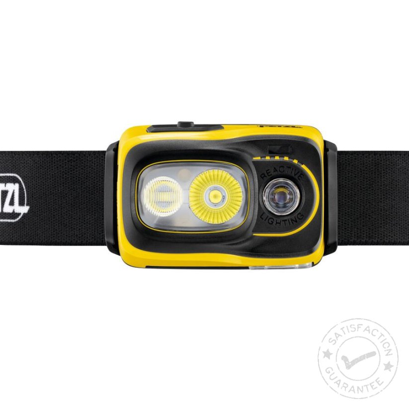 PETZL Swift RL Pro 1100lm black/yellow Φακός Κεφαλής