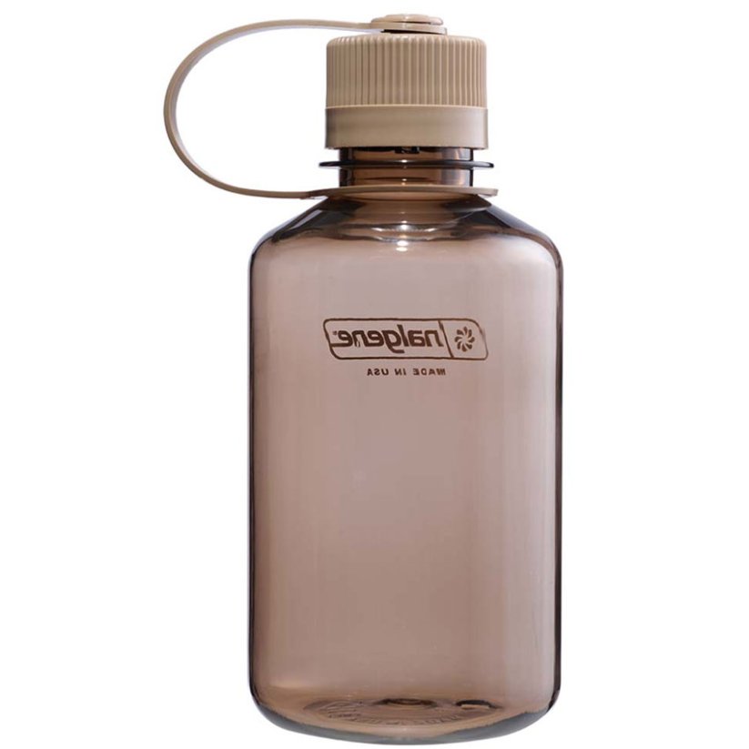 fľaša NALGENE Narrow Mouth Sustain 0.5L Mocha