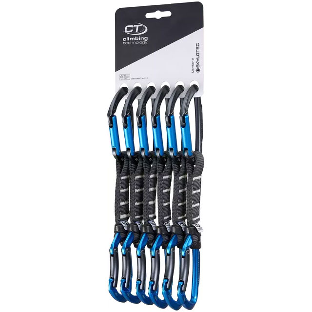 CLIMBING TECHNOLOGY Lime-M  12cm 6-Pack - クイックドロー
