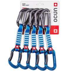 OCÚN Hawk QD Zoom PA 15/22mm 12cm 5-Pack blue - Σετάκια