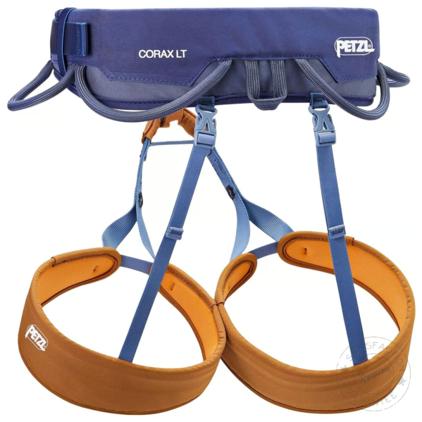 PETZL Corax LT indigo blue - Klatresele