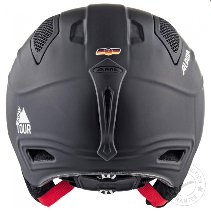 Alpina SNOW TOUR (55-59) black-red matt - Skihelm