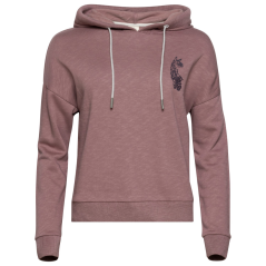 Bluza z kapturem CHILLAZ Stelvio Alpaca Floral Wine